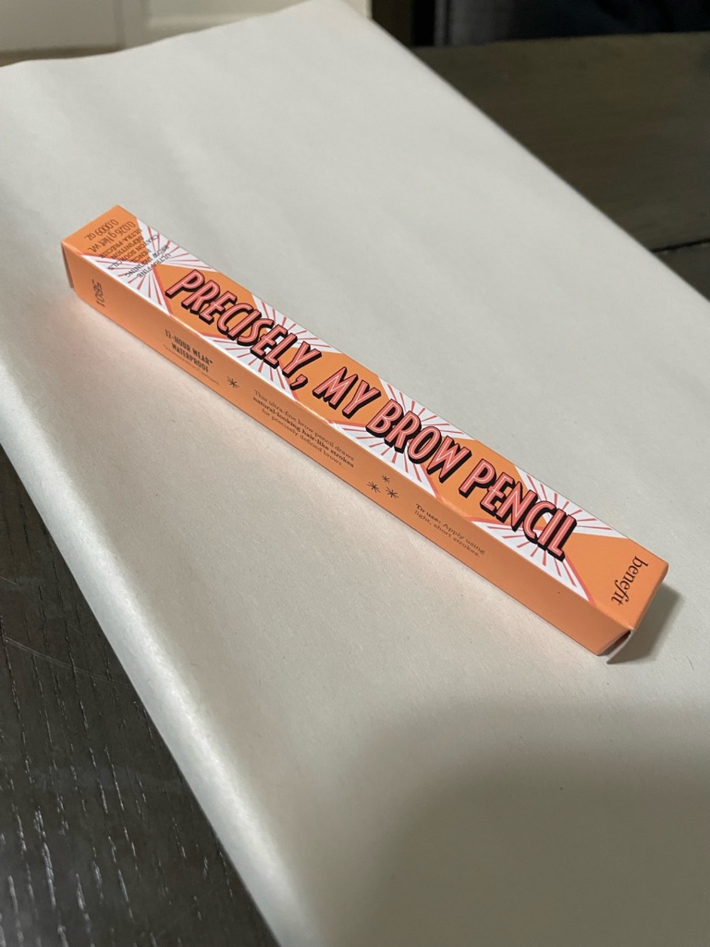 Benefit precisely my brown pencil shade 3 warm light brown
